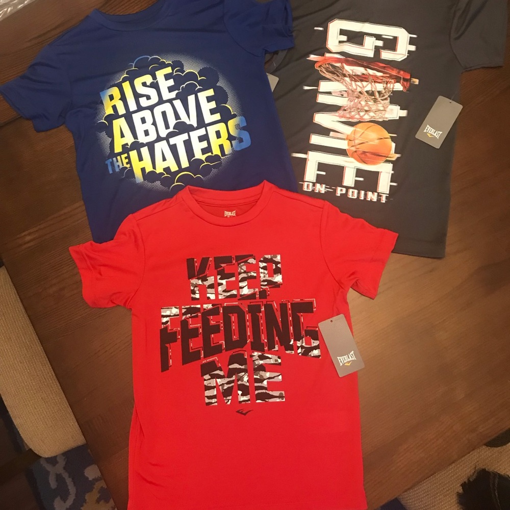 NWT Bundle of 3 Boys dri fit T-shirt’s